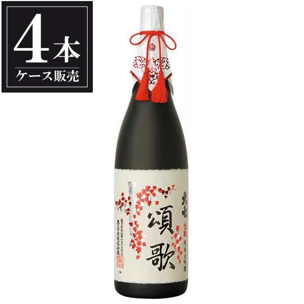 日本酒 大七 純米大吟醸 頌歌 1.8L 1800ml x 4本 ケース販売 大七酒造 福島県 送料無料 本州のみ｜se-sake