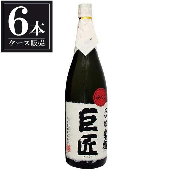 日本酒 米鶴 巨匠 大吟醸 1.8L 1800ml x 6本 ケース販売 米鶴酒造 山形県｜se-sake