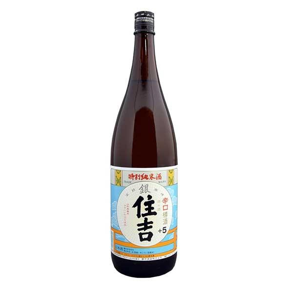 日本酒 住吉 特別純米 銀 1.8L 1800ml x 6本 ケース販売 樽平酒造 山形県 送料無料 本州のみ｜se-sake