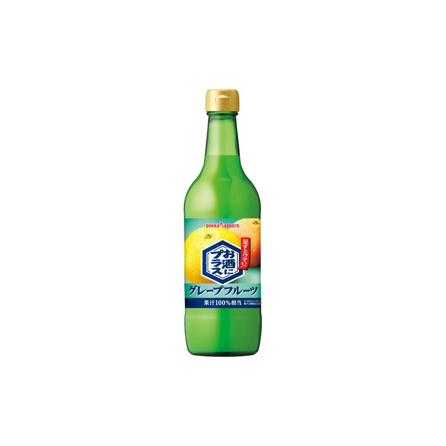 pokka sapporo（ポッカサッポロ） お酒にプラス グレープフルーツ 瓶