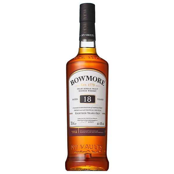 ウイスキー ボウモア 18年 ウイスキー サントリー whisky 送料無料 ケース販売 43度 700ml 6本 瓶 x 本州のみ 通販 
