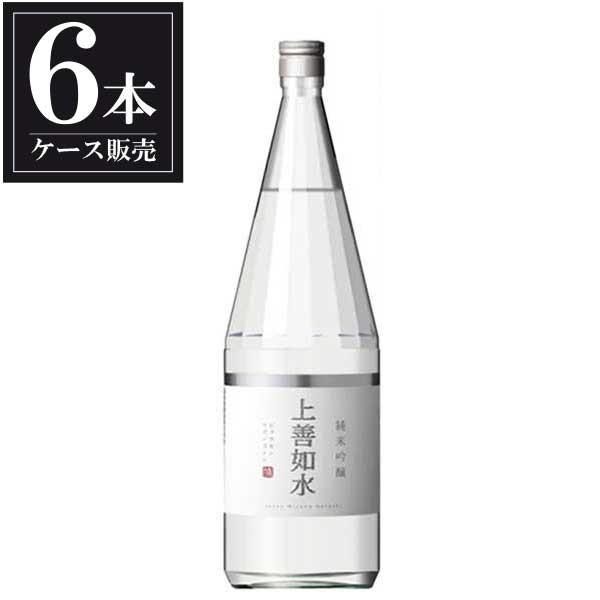 上善如水 - 白瀧 純米吟醸 1.8L 1800ml x 6本 容れもの売りわたす 白瀧酒造 新潟県 OKN 日本酒-純米吟醸酒