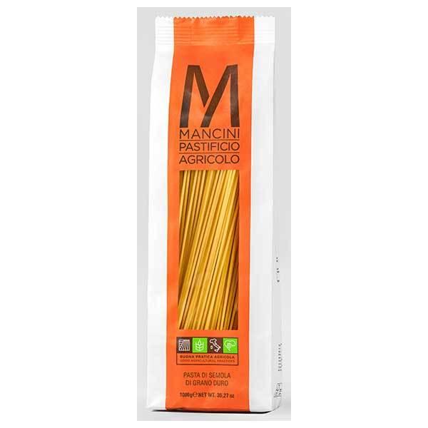 マンチーニ スパゲッティーニ 1.8mm 袋 1kg 1000g x 6袋 ケース販売 送料無料 本州のみ モンテ イタリア パスタ 036018