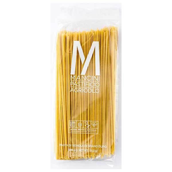 マンチーニ スパゲッティ 2.2mm 袋 1kg 1000g x 6袋 ケース販売 送料無料 本州のみ モンテ イタリア パスタ 036012