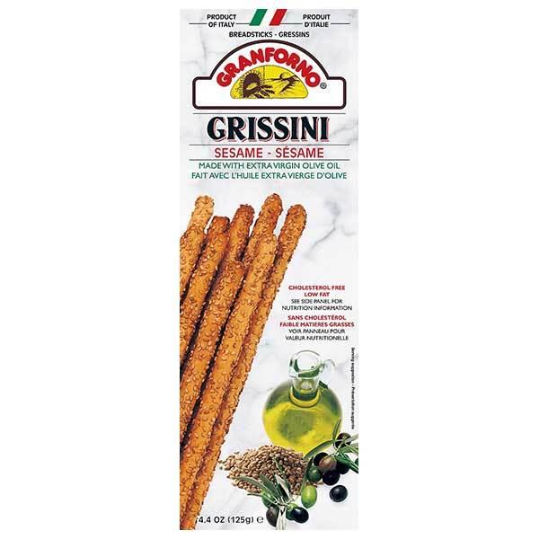 ズィンゴニア グリッシーニ セサミ 袋 125g x 24袋 容れもの売りわたす 貨物輸送無料 本州のみ モンテ イタリア共和国 食麺麭 ピッツア粉 005804