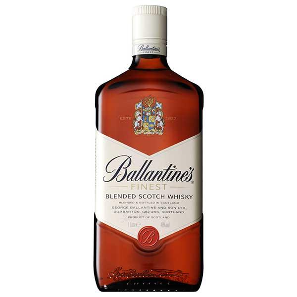 ウイスキー バランタイン ファイネスト 40度 瓶 1L 1000ml x 12本 ケース販売 ウイスキー サントリー whisky 送料無料 本州のみ