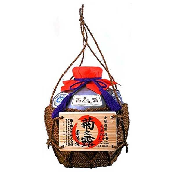菊之露 五合壷 40度 900ml x 6本 容れもの売りわたす 菊之露酒造 泡盛 ドリンク、水、お酒-焼酎