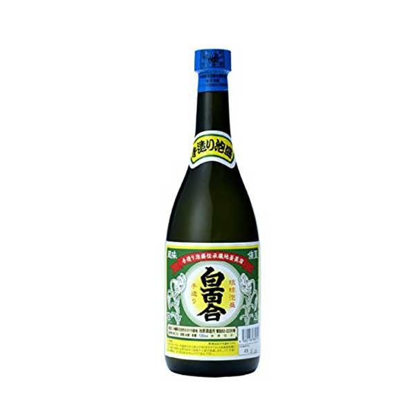 池原 白百合 30度 720ml x 12本 容れもの売りわたす 池原酒造所 泡盛 貨物輸送無料 本州のみ 食品-泡盛