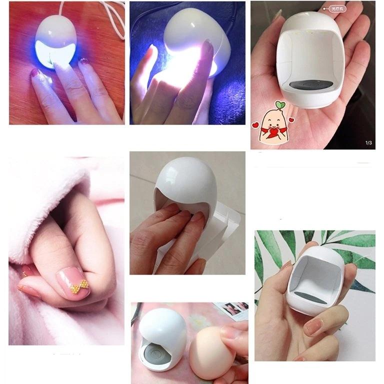 UV LED ジェルネイル ライト 超ミニ 超軽量 携帯用 出張 旅行 USB ネイルライト レジン ジェルネイル ネイルガード ネイルカバー ネイルプロテクターチップ 保護クリップ 10本 調整可能 爪を保護 繰り返し使用可能 女性 フィンガーネイルアー