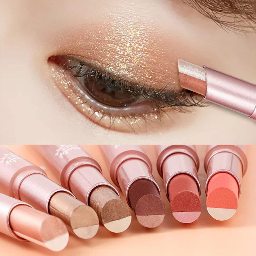 二色アイシャドウスティック アイシャドウ SNS人気アイシャドウ  