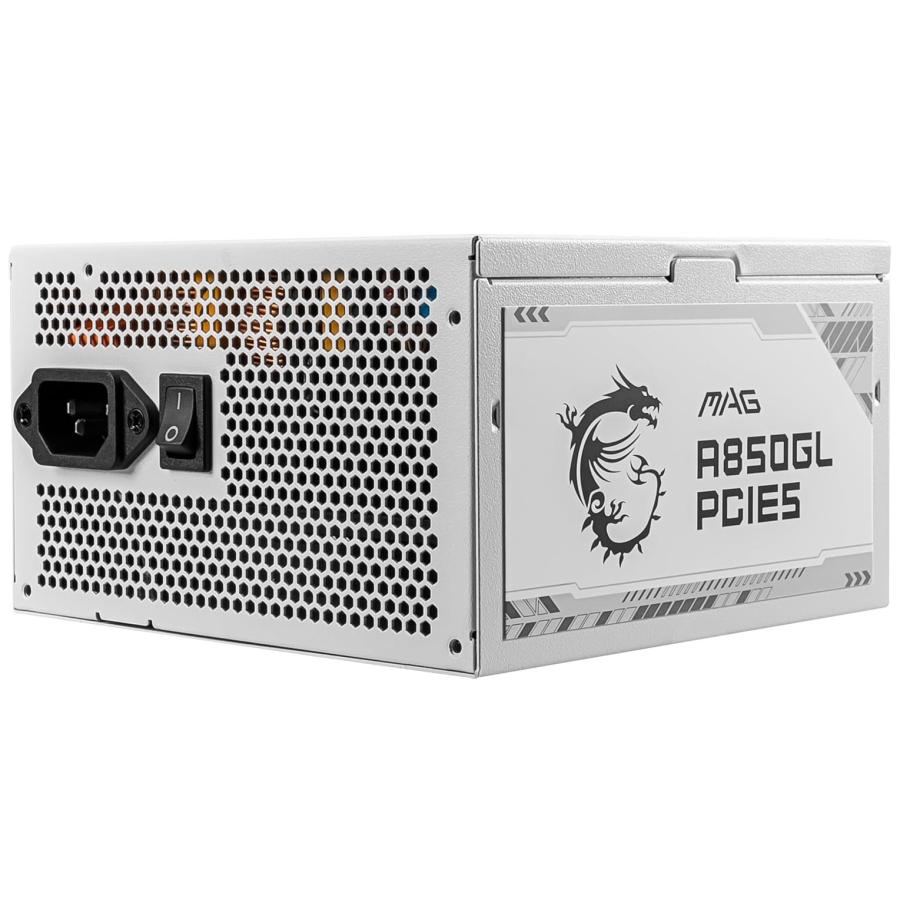 MAG MSI A850GL PCIE5 WHITE PC電源ユニット 850W ATX3.1/PCIe 5.1対応