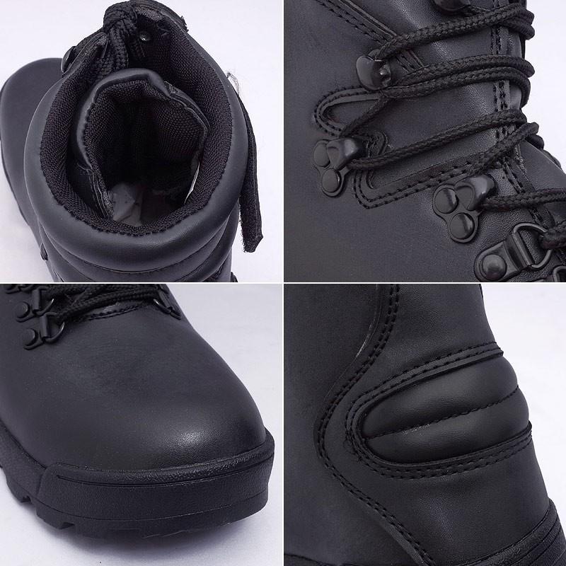 YMCLKY BLACK TAC #YA031005 PUコンバットブーツ FB005YN本格派