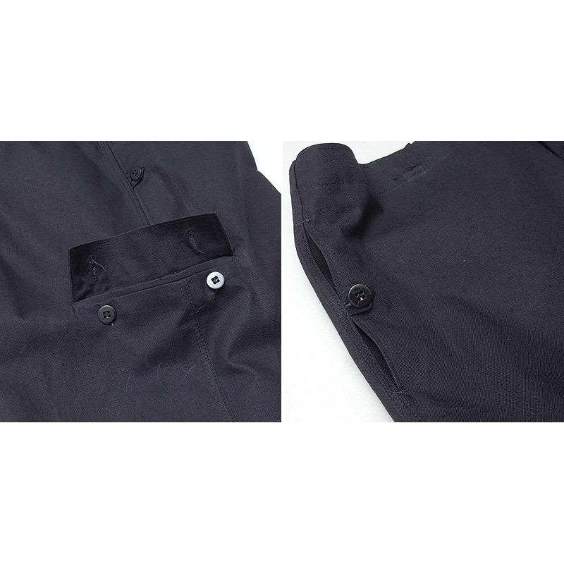 東ドイツ軍 ワークパンツ ブラック デッドストック PP029NN メンズ