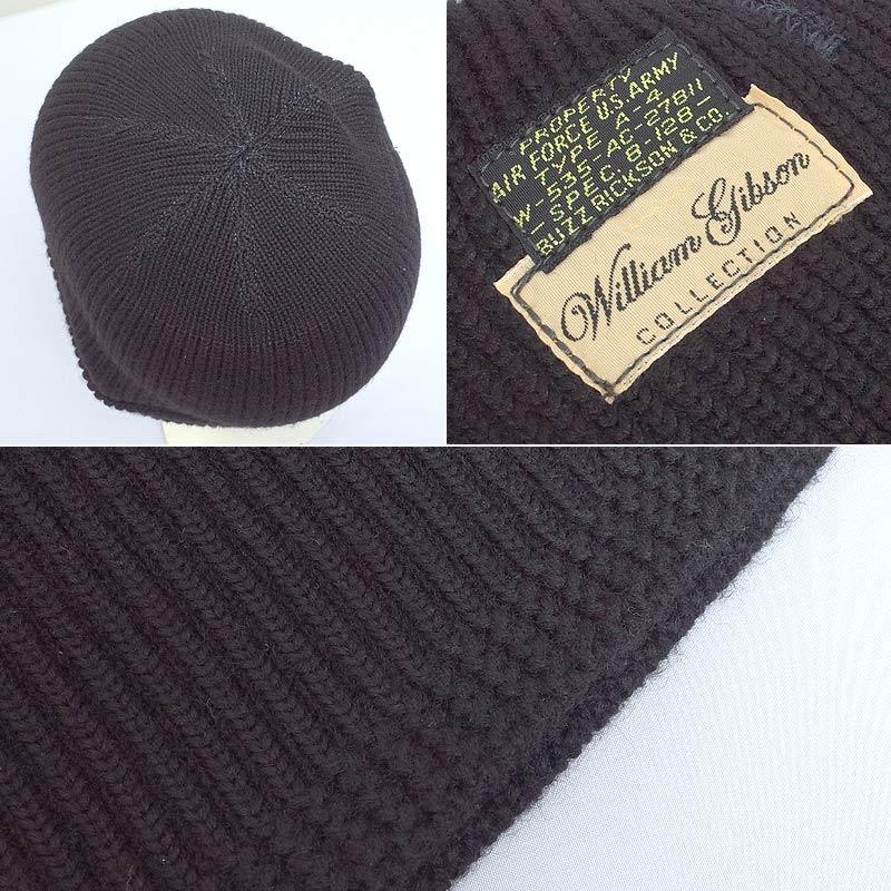 BUZZ RICKSON'S バズリクソンズ #BR02272 BLACK A-4ワッチキャップ