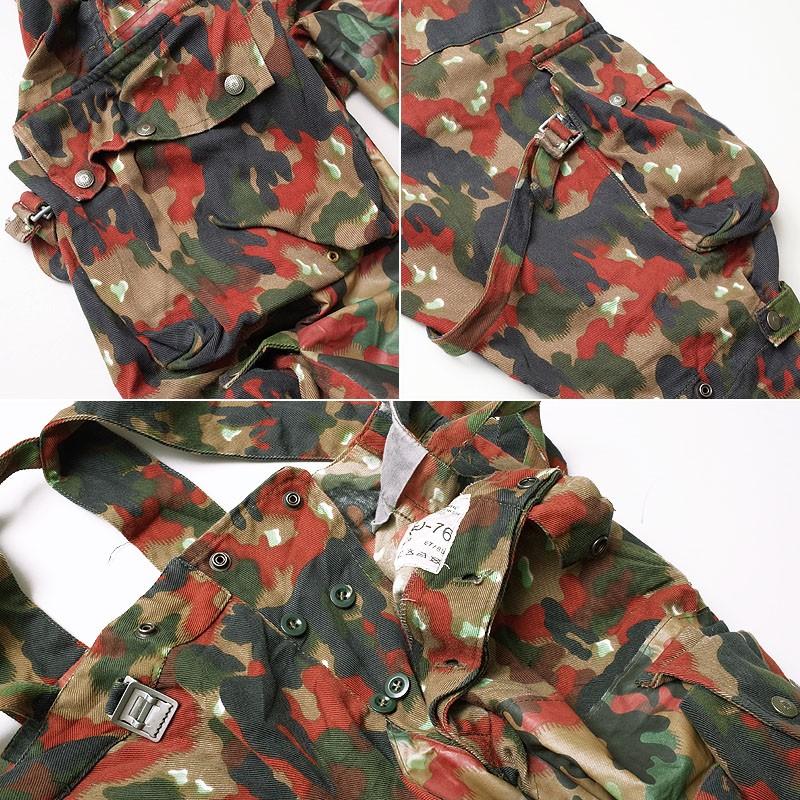 スイス軍 M70 カモフラージュパンツ USED PP040UN カーゴパンツ