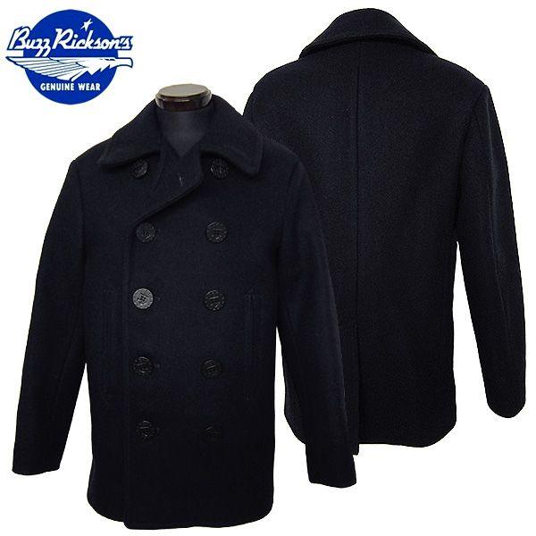 BUZZ RICKSON'S バズリクソンズ #BR11554 PEA COAT NAVAL BUZZ RICKSON'S バズリクソンズ #BR11554 PEA COAT NAVAL