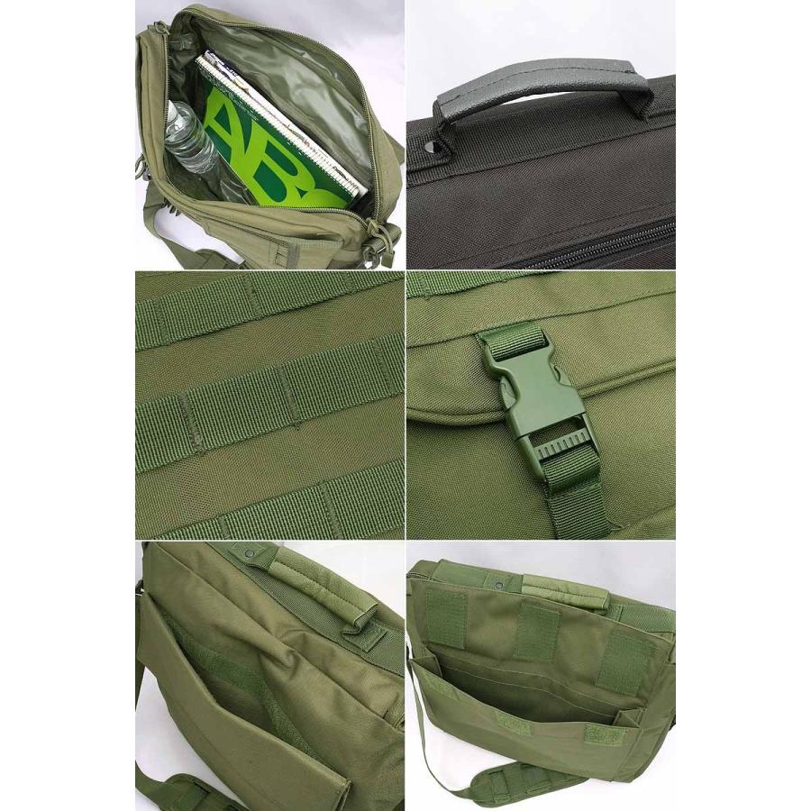 B-35 MOLLE スクールバッグ ショルダーバッグ BS088YN B35 ミリタリーバッグ MOLLEシステム対応 鞄 カバン モール式 迷彩柄 カモフラ カモ柄 ツールバッグ｜seabees｜04