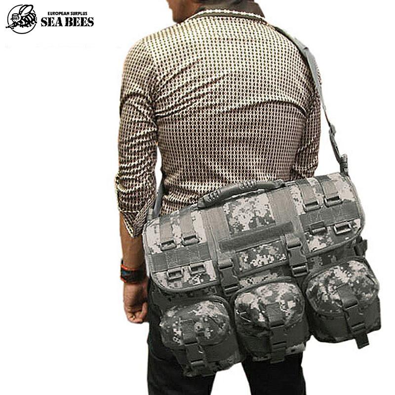 MOLLE パソコンバッグ ショルダーバッグクッション入り PCケース 