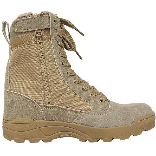 YMCLKY BLACK TAC COBRA type SWAT タクティカルブーツ サイドジッパー