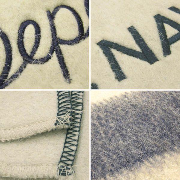 米軍タイプ WW2 NAVYブランケット スモール 新品 EE265YN 毛布