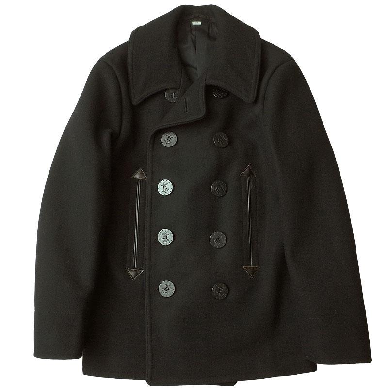 BUZZ RICKSON'S バズリクソンズ #BR12394 36OZ. WOOL MELTON PEA COAT WILLIAM GIBSON COLLECTIONバズリクソンズの画像
