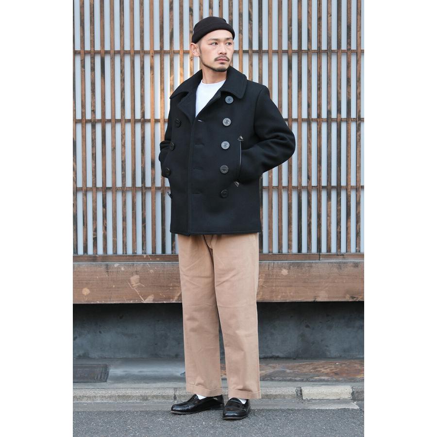 BUZZ RICKSON'S バズリクソンズ #BR12394 36OZ. WOOL MELTON PEA COAT WILLIAM GIBSON COLLECTIONバズリクソンズの画像