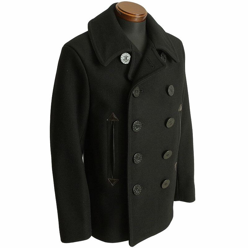 BUZZ RICKSON'S バズリクソンズ #BR12394 36OZ. WOOL MELTON PEA COAT WILLIAM GIBSON COLLECTIONバズリクソンズの画像