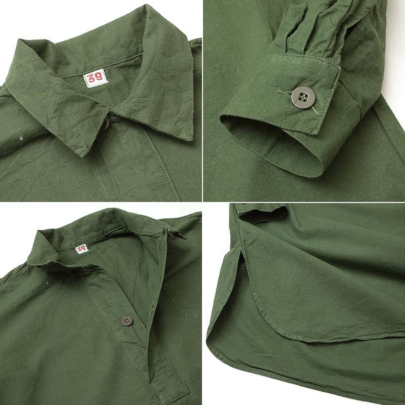 【美品】旧日本陸軍　丸首襟シャツ【昭和15年製】 Yahoo!オークション - 戦前 戦中 日本軍 陸軍 海軍 旧日本軍 開襟シャ