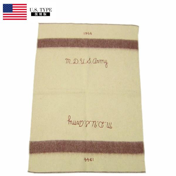 米軍タイプ WW2 ARMYブランケット スモール 新品 #EE264YN 陸軍 毛布
