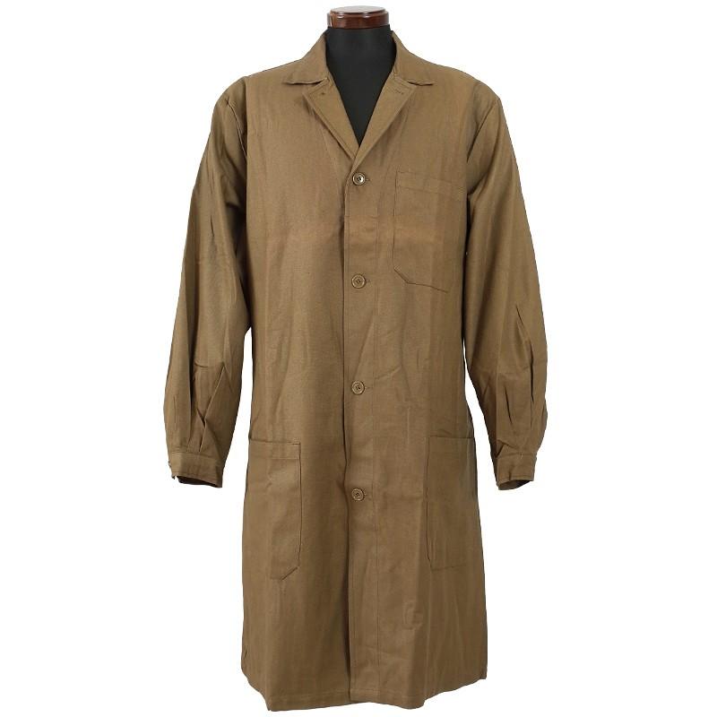 チェコ軍 ミリタリー ワークコート チェコ軍ワークコート ブラウン デッドストック メンズ