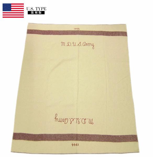 米軍タイプ WW2 ARMYブランケット ラージ 新品 #EE261YN 陸軍 毛布 第