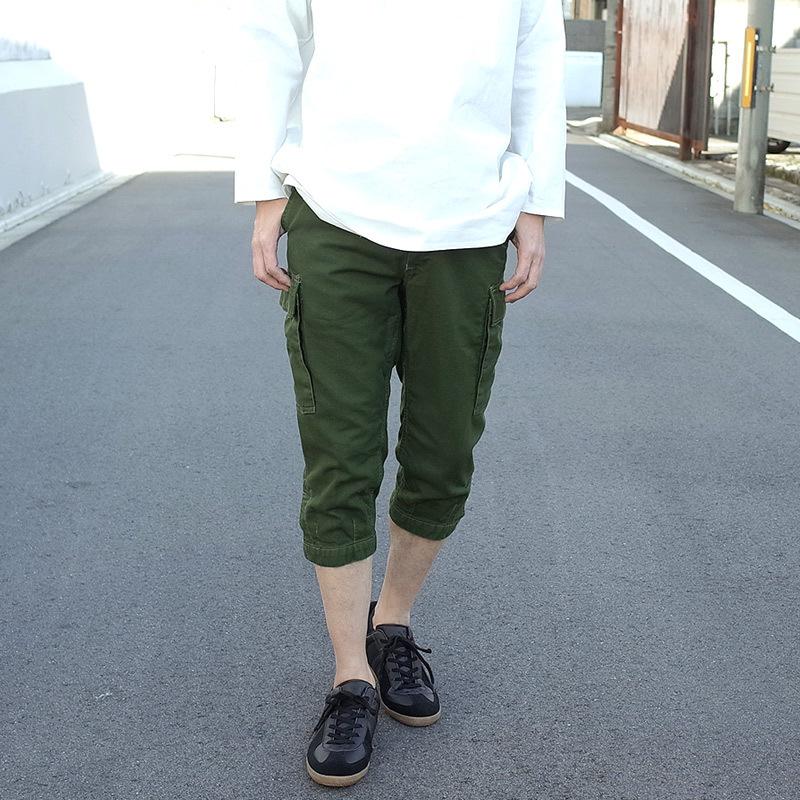 YMCLKY ドイツ軍タイプ モルスキンニッカパンツ 後染め YMCLKY ドイツ軍タイプ モルスキンニッカパンツ 後染め