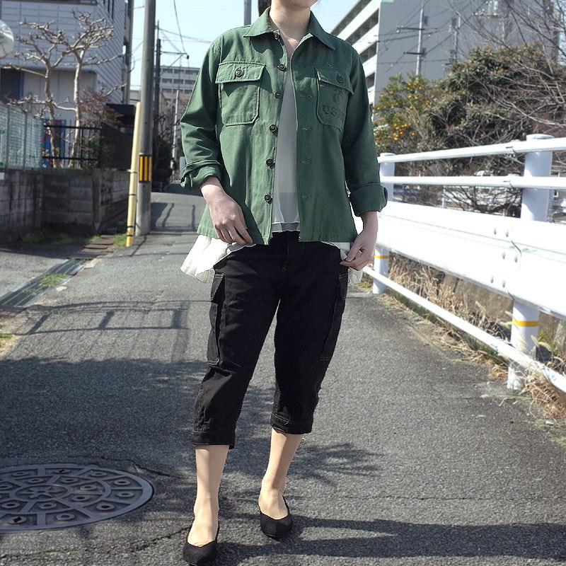 YMCLKY 72%OFF！□ドイツ軍タイプ モルスキンニッカパンツ 後染め