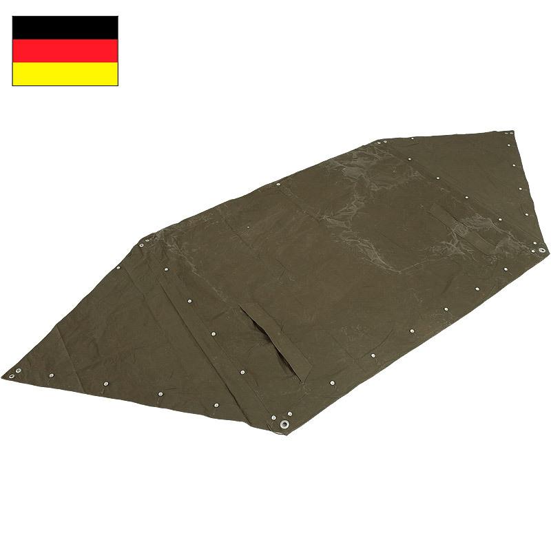 ドイツ軍 テントシート OD USED軍幕 ミリタリー アウトドア 軍物 ドイツ軍 テントシート OD USED軍幕 ミリタリー アウトドア 軍物