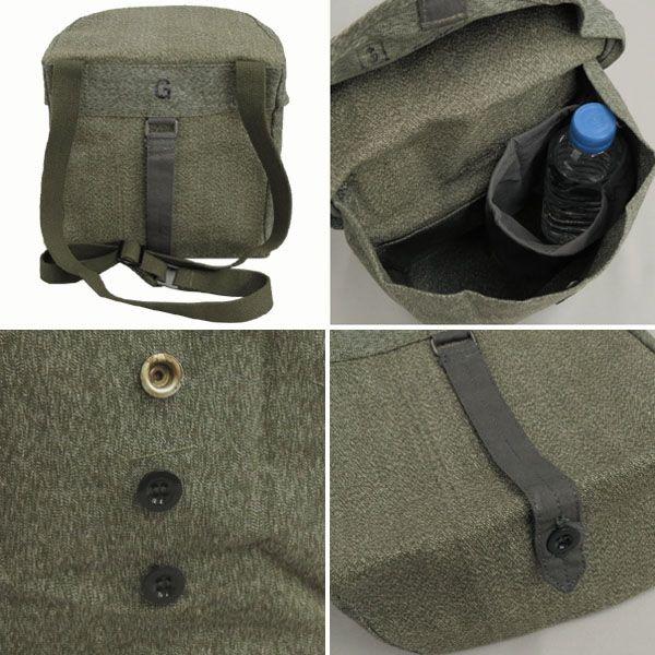 スイス軍 ガスマスクショルダーバッグ ソルト＆ペッパー デッド