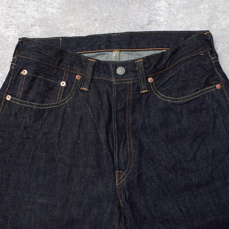 SUGARCANE シュガーケーン #SC41947A スタンダードデニムパンツ 421ワンウォッシュネイビー メンズ ジーンズ ジーパン ズボンの画像
