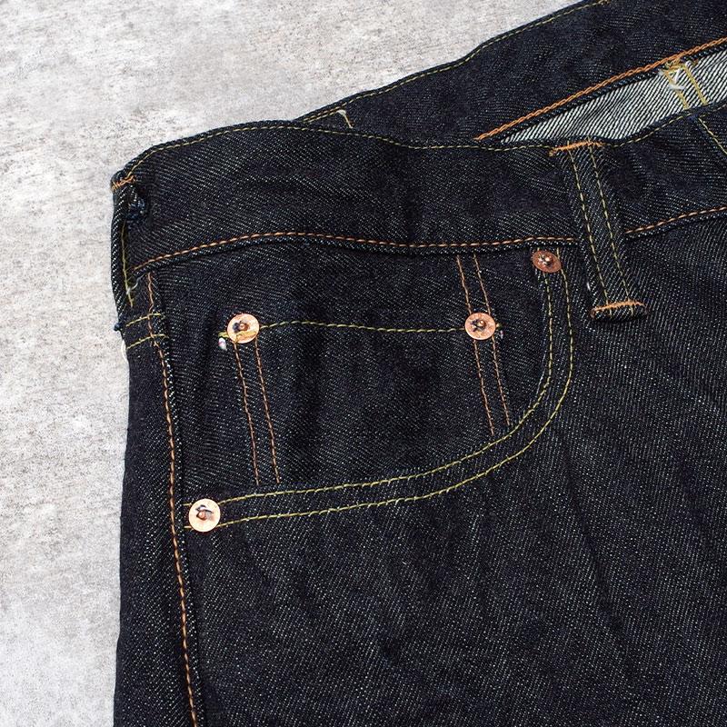 SUGARCANE シュガーケーン #SC41947A スタンダードデニムパンツ 421ワンウォッシュネイビー メンズ ジーンズ ジーパン ズボンの画像