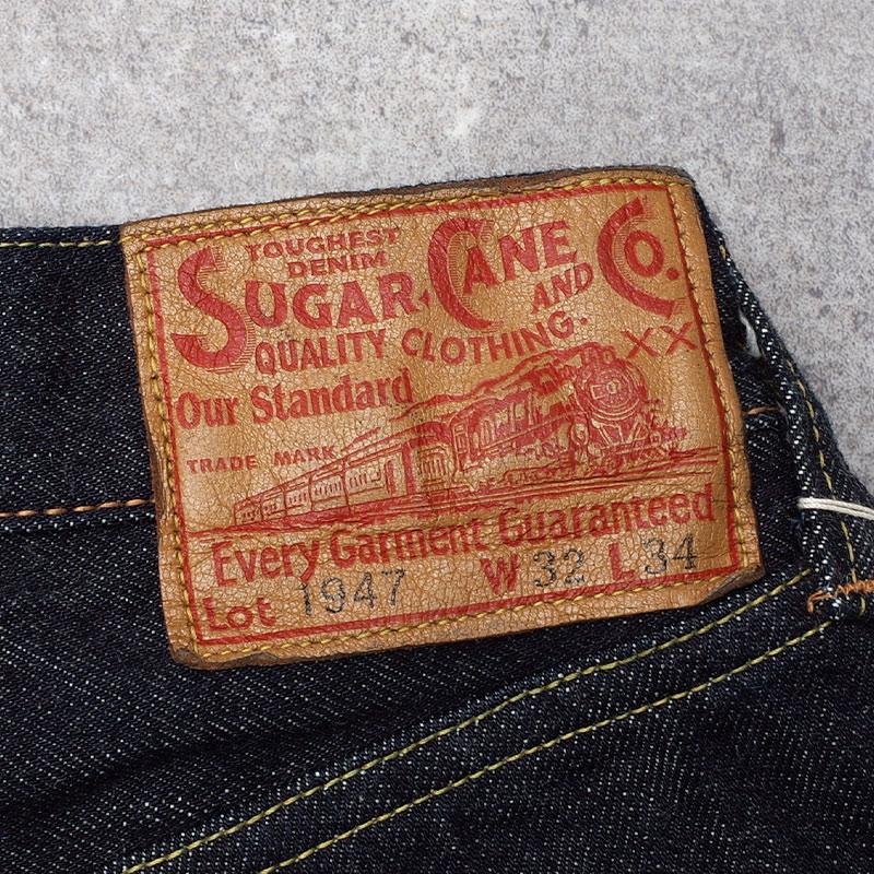 SUGARCANE シュガーケーン #SC41947A スタンダードデニムパンツ 421ワンウォッシュネイビー メンズ ジーンズ ジーパン ズボンの画像