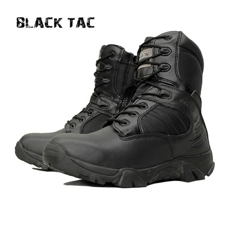 新品　12R ブーツ ブラックゴアテックス Vibram サバゲー　ミリタリー YMCLKY BLACK TAC ブラックタック デルタ サイドジッパー