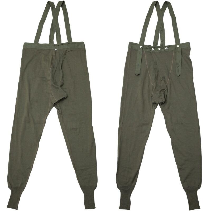 スウェーデン軍 モーターサイクル アンダーパンツ オリーブ デッド