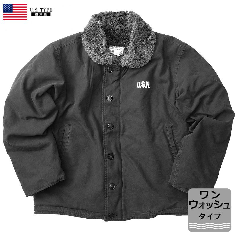 YMCLKY 米軍タイプ N-1デッキジャケット ウォッシュ加工 YMCLKY 米軍タイプ N-1デッキジャケット ウォッシュ加工