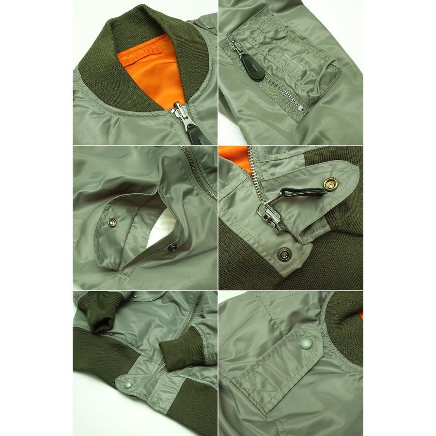 YMCLKY 米軍タイプ L-2Bフライトジャケット 7448E モデル YMCLKY 米軍タイプ L-2Bフライトジャケット 7448E モデル