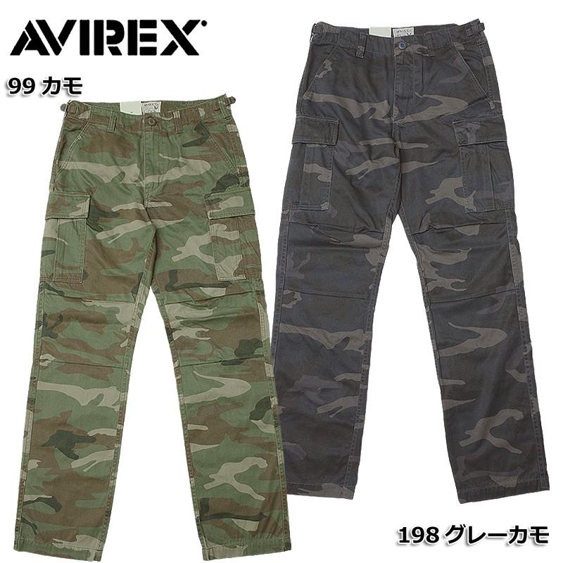 AVIREX アヴィレックス #6166111 カモ カーゴパンツ ファティーグ 
