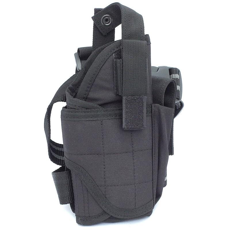 H-02 ナイロン レッグホルスター ブラック EE493NNH02 多機能