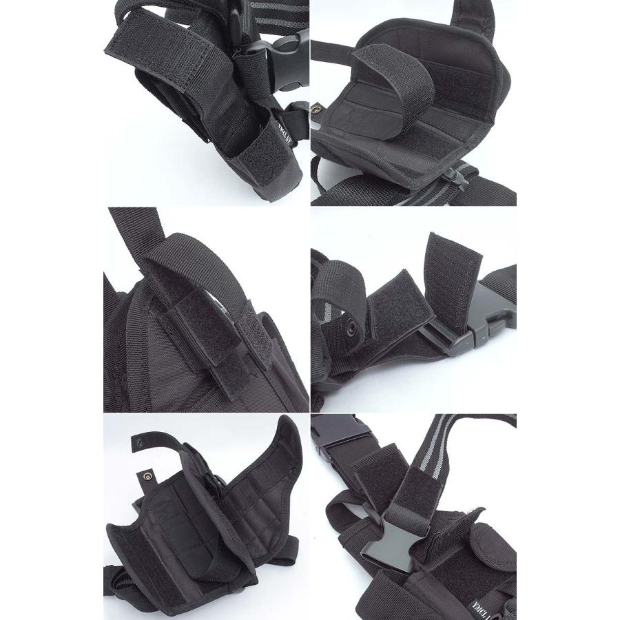 65%OFF！□H-02 ナイロン レッグホルスター ブラック EE493NNH02 多