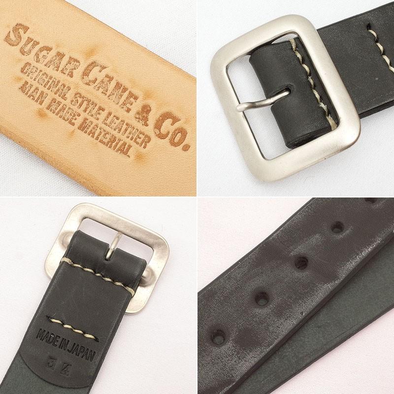 SUGARCANE シュガーケーン #SC02320 ギャリソン レザーベルト 幅 SUGARCANE シュガーケーン #SC02320 ギャリソン レザーベルト 幅