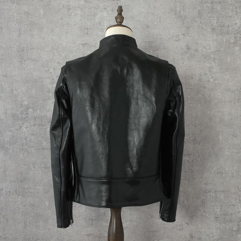 Schott ショット #7823950088(7417) 641XXH ホースハイド カフェレーサー ライダースジャケット メンズ 黒 ブラック 本革ジャン リアルライダース バイカー アの画像