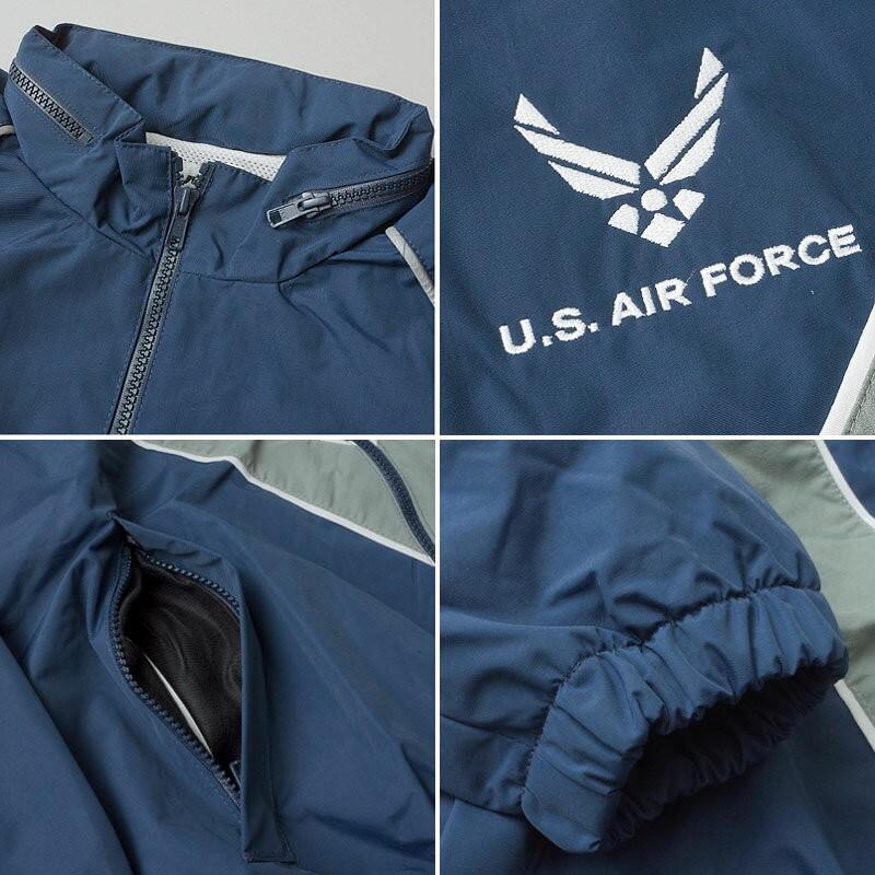 米軍 US AIR FORCE ナイロン ジムジャケット デッドストック JJ175NN 
