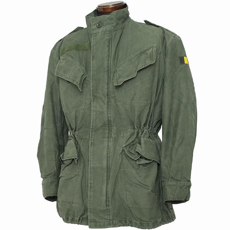 ベルギー軍 コンバットジャケット オリーブ USED JJ178UN : ミリタリー