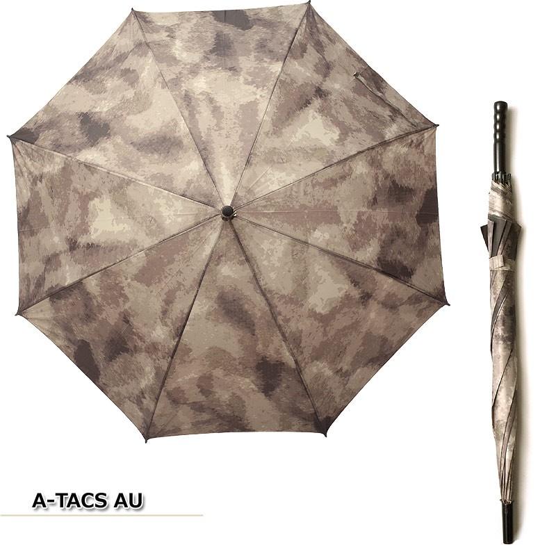 迷彩 ミリタリー カモフラージュ 洋傘 EE526YN雨傘 長傘 ジャンプ傘